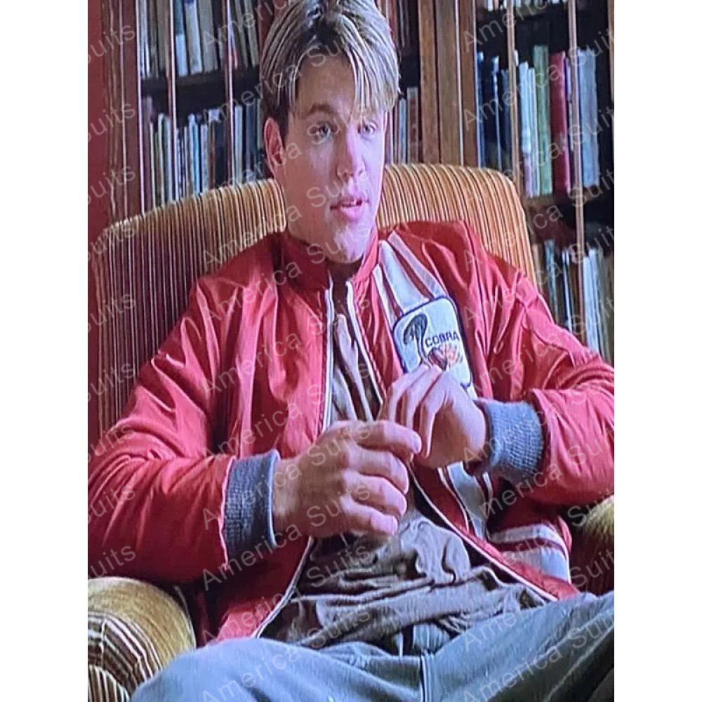 80s 90s William Hunt ジャケット 短丈 Matt Damon Good Will Hunting Red Cobra Jacket